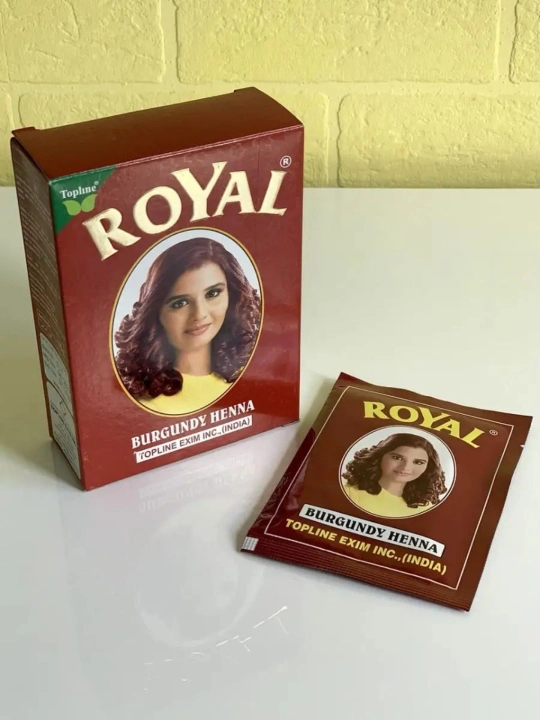 Хна для волос Royal, крем краска для волос