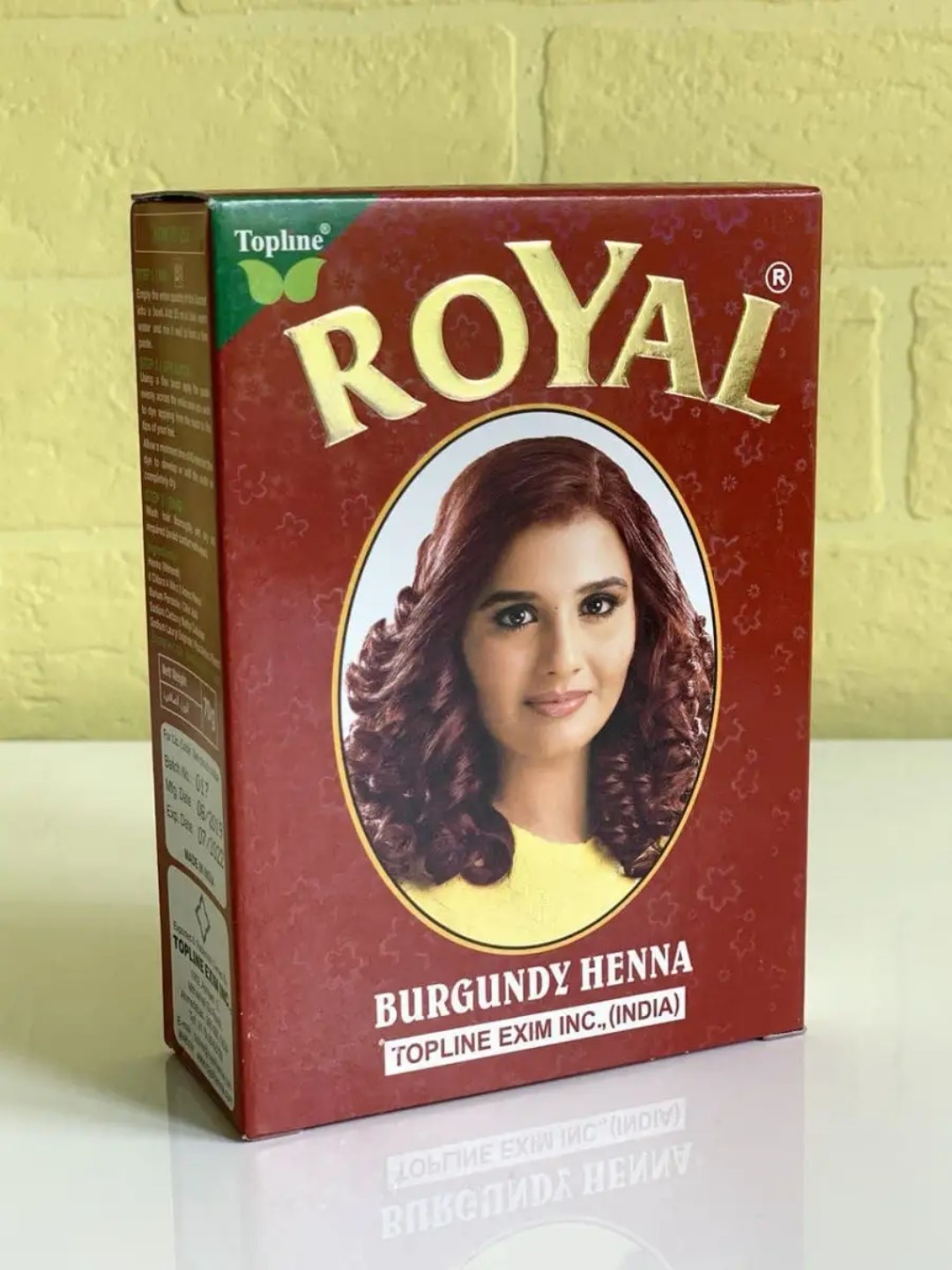 Хна для волос Royal, крем краска для волос
