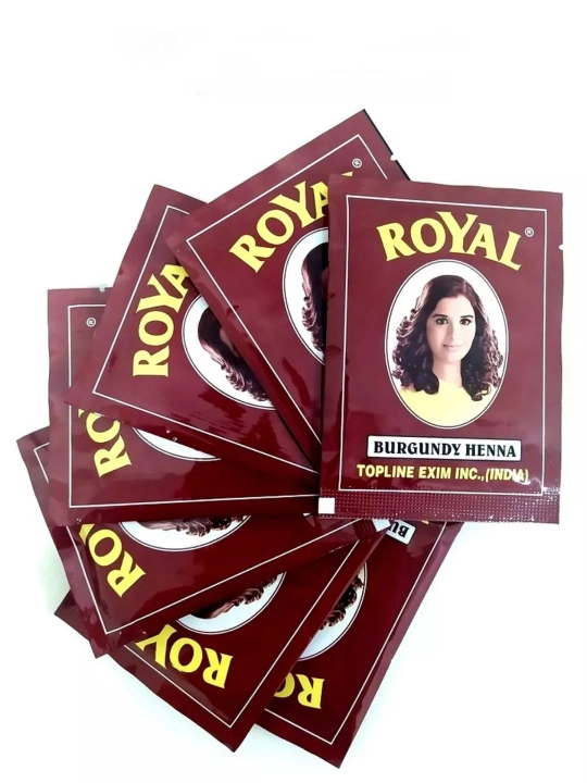 Хна для волос Royal, крем краска для волос