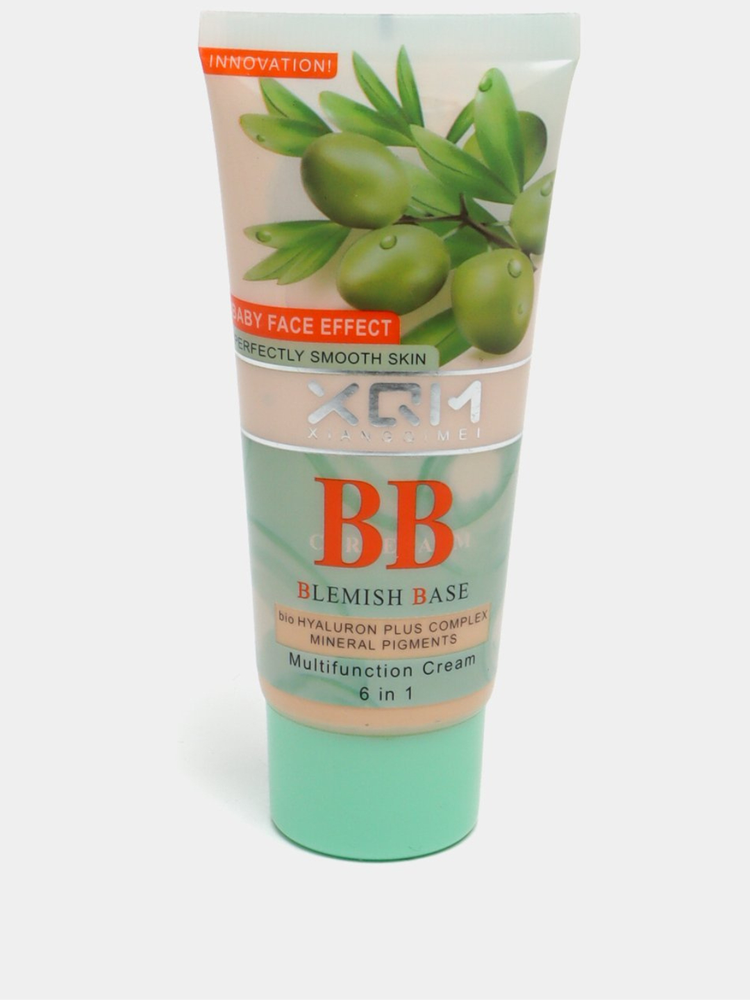 BB tonal krem, quyoshdan himoya krem XQM, SPF 15, 6 tasi 1 da formulasi, 65 ml