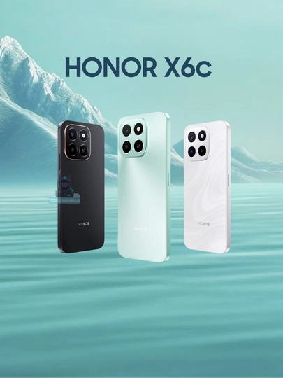 Ударопрочный смартфон HONOR X6c 6/128/256 GB, NFC, AI функции, батарея 5300 мАч