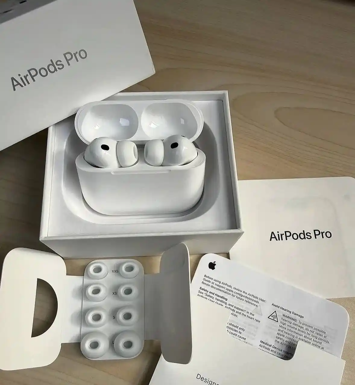 "Pods Pro 3" simsiz quloqchinlari, ANC, sensorli, sovg‘aga g‘ilof va kabel