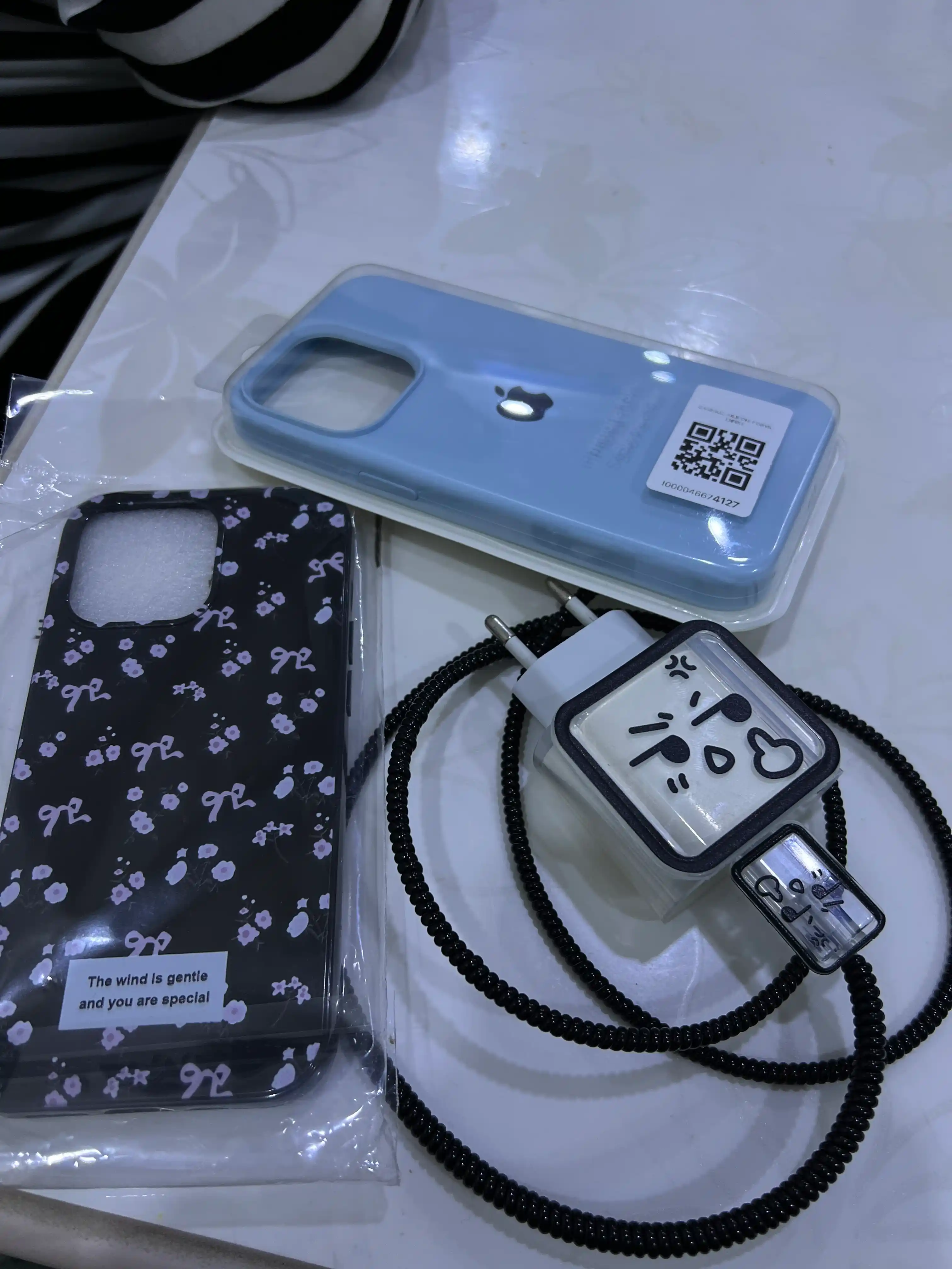 Zaryadchik chexol, iPhone zaryadka uchun g'ilof 18 Vt, 20 Vt
