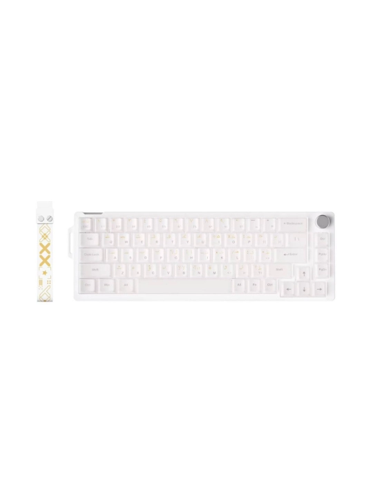 FURYCUBE V68 — RGB yoritgichli simli mexanik klaviatura, kiber sport va o‘yinlar uchun