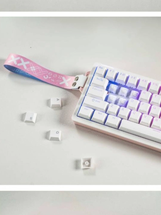 FURYCUBE V68 — RGB yoritgichli simli mexanik klaviatura, kiber sport va o‘yinlar uchun