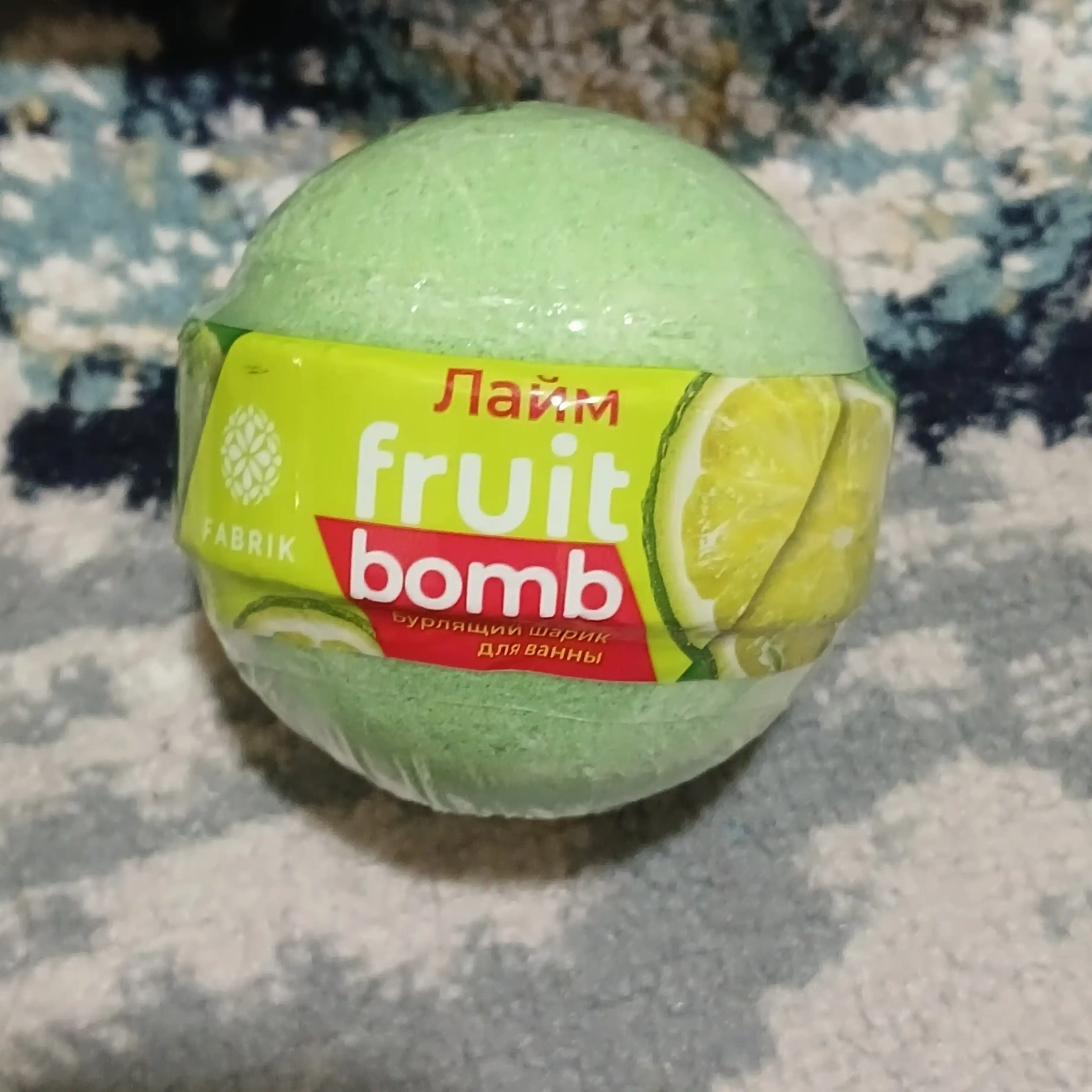 Бомбочка для ванны Mono Aroma Bomb Лаванда, Морской бриз, лайм, Арбуз, Мандарин 120 г