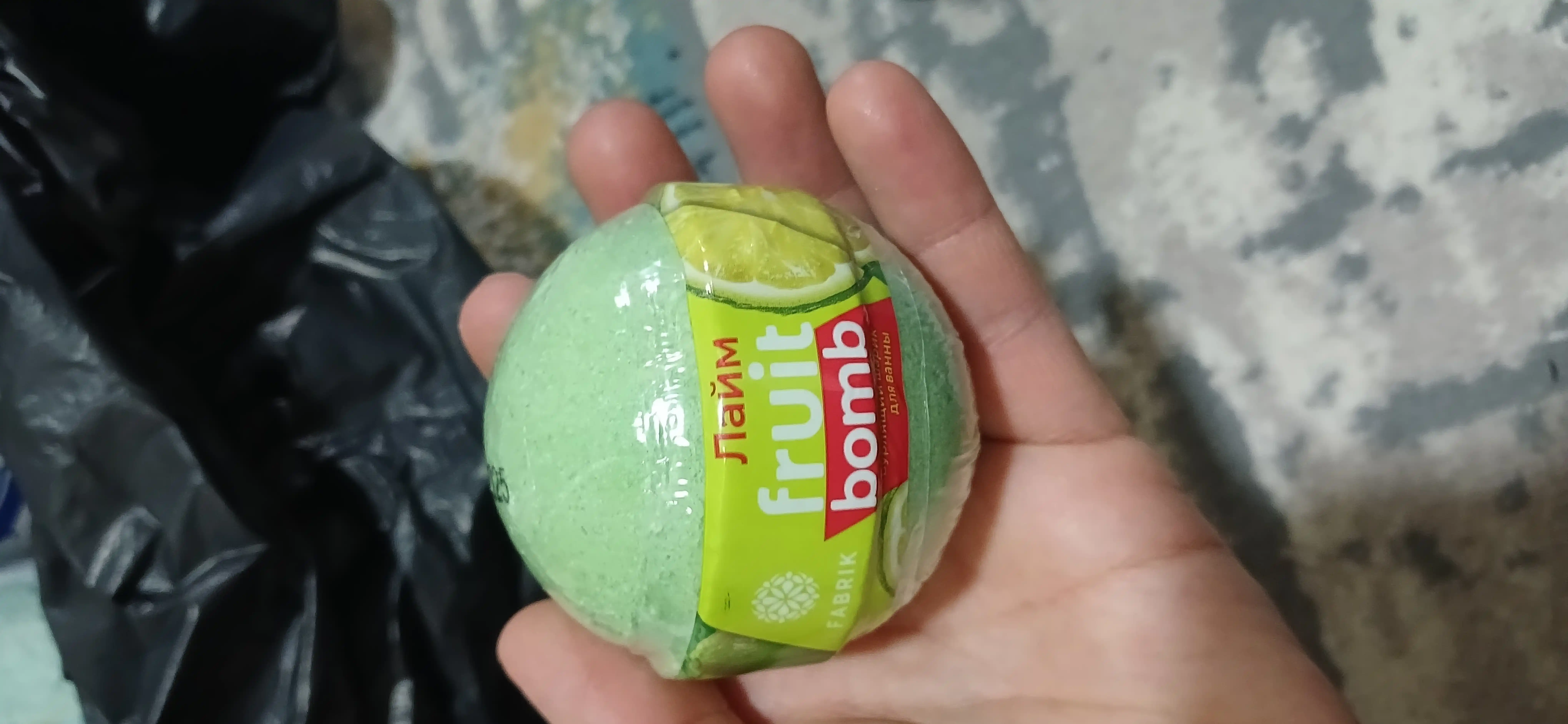 Бомбочка для ванны Mono Aroma Bomb Лаванда, Морской бриз, лайм, Арбуз, Мандарин 120 г