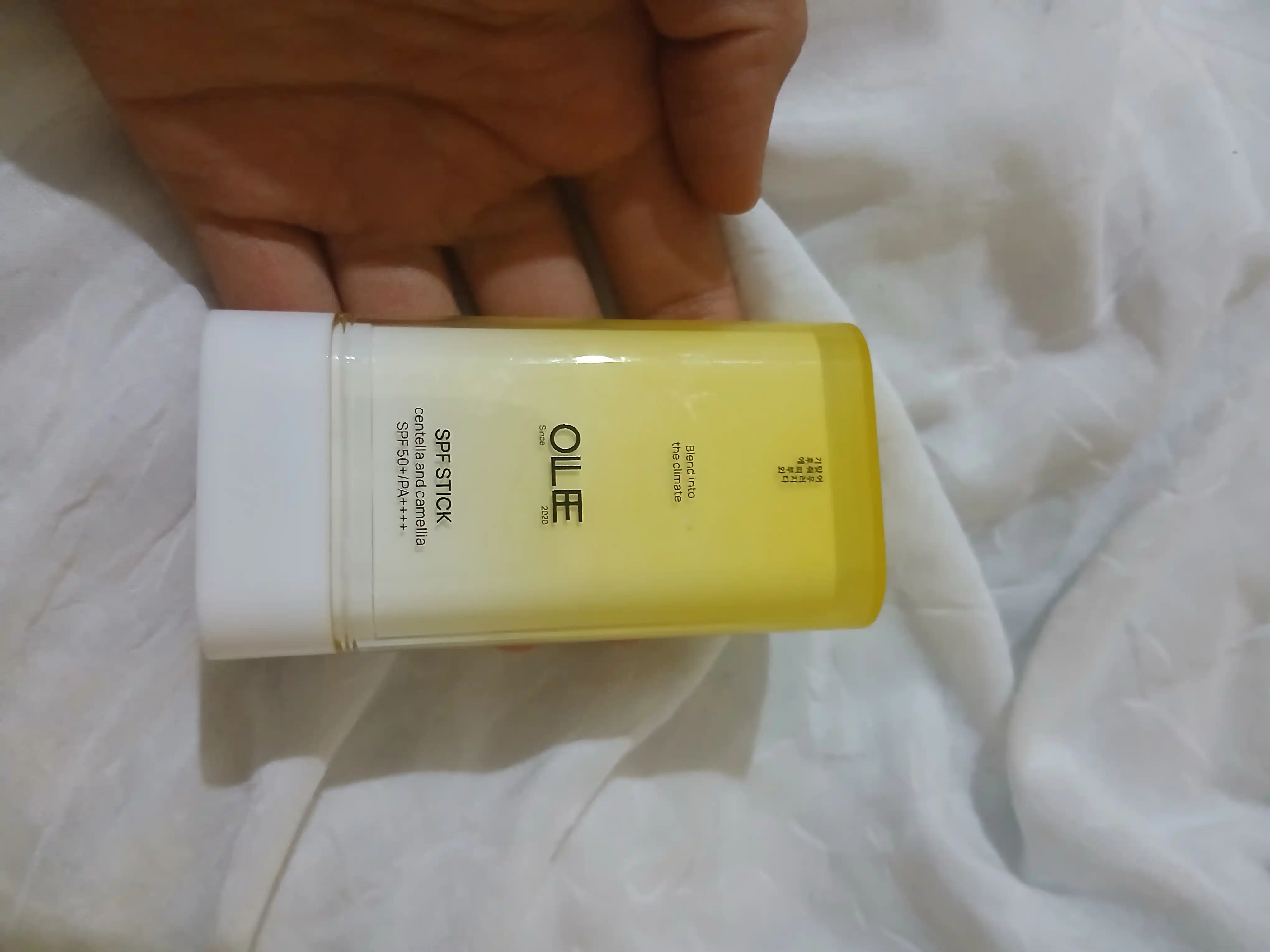 Makiyaj ustidan yangilash uchun 19 g SPF50+ matlovchi OLLEE yuz uchun quyoshdan himoyalovc