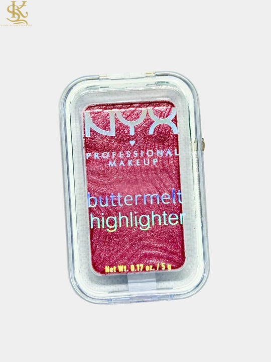 Хайлайтер NYX Buttermelt для лица, шелковистая текстура, яркое и естественное сияние