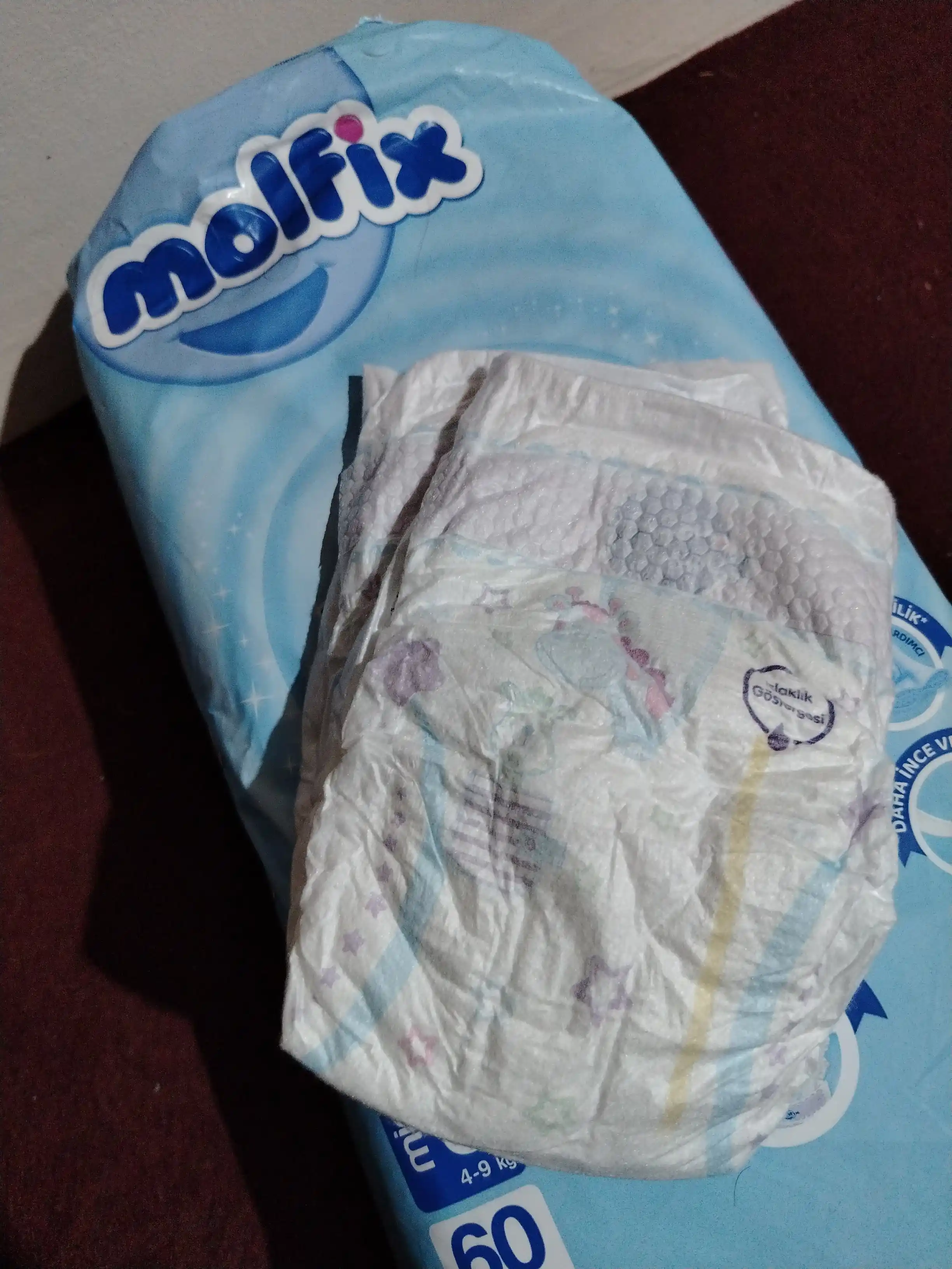 Подгузники для детей Molfix Jumbo 3, 60 шт
