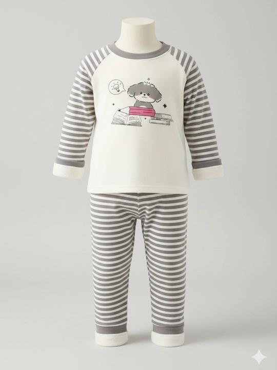 Bolalar pijamasi, bolalar uchun issiq pijama to‘plami, uy va uyqu ichki kiyimlar - 