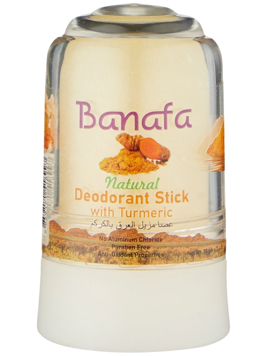 Banafa mineral dezodorant-stiki, tabiiy kristall, 70 gr