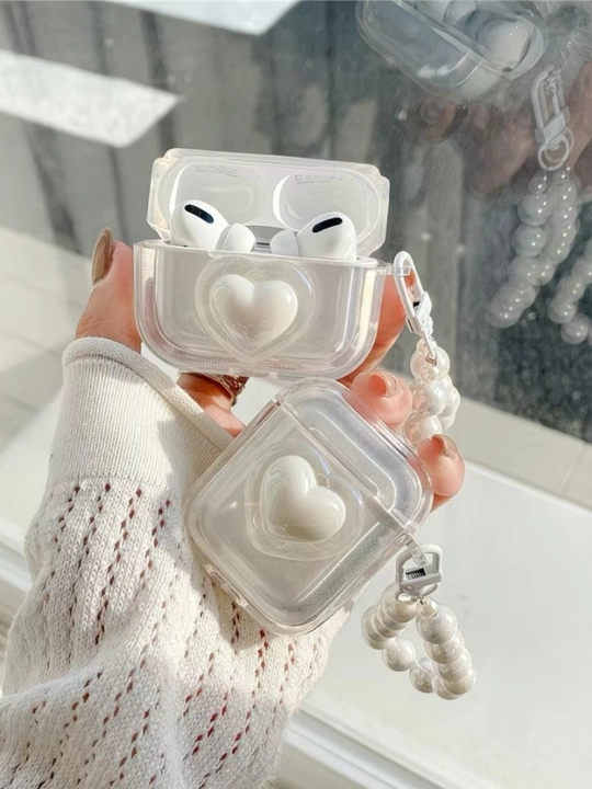 AirPods pro 2 /  pro simsiz quloqchinlar uchun g'ilof karabinli bilan