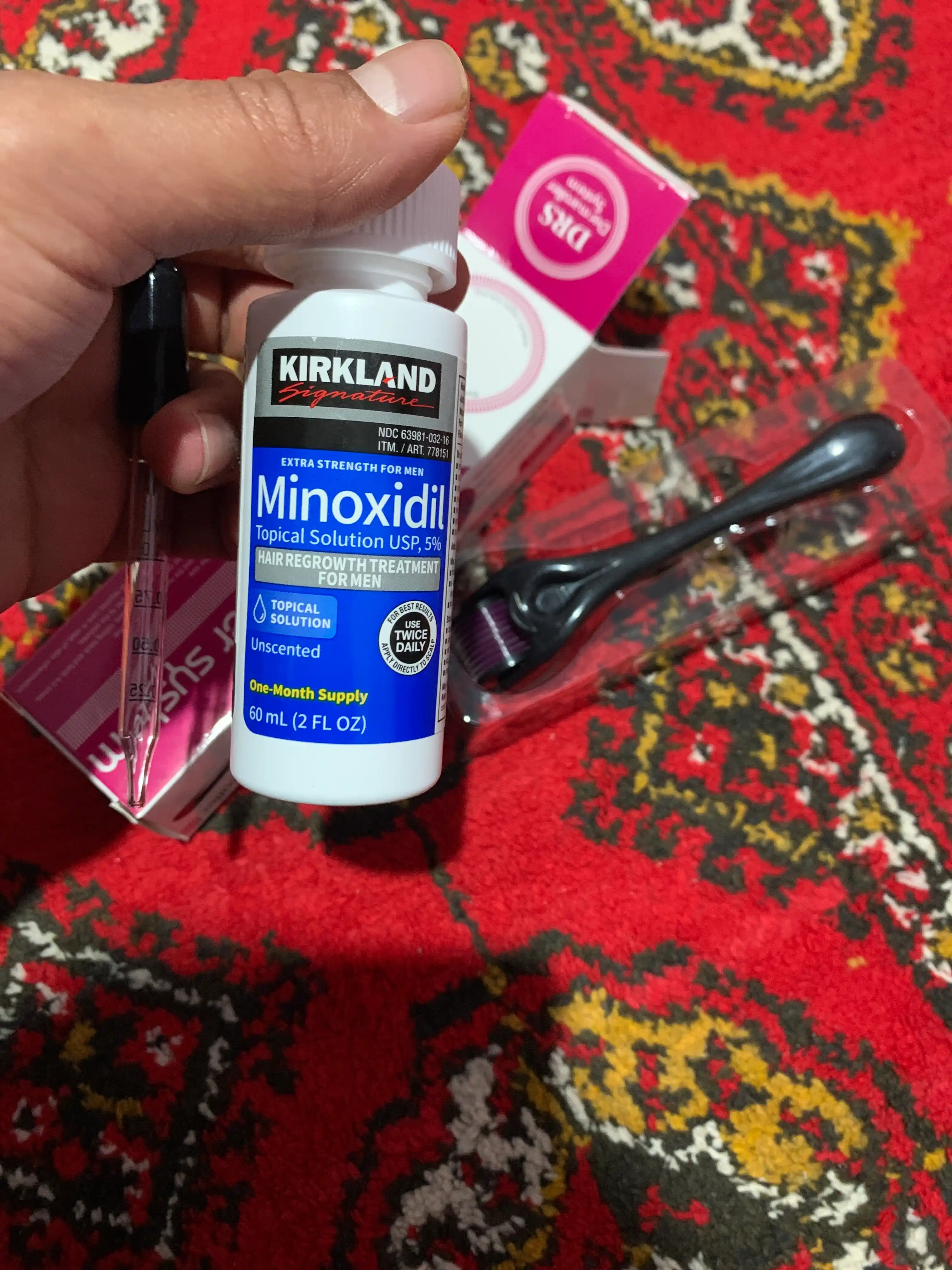 Миноксидил для роста бороды и волос Kirkland Minoxidil 5% 60 мл