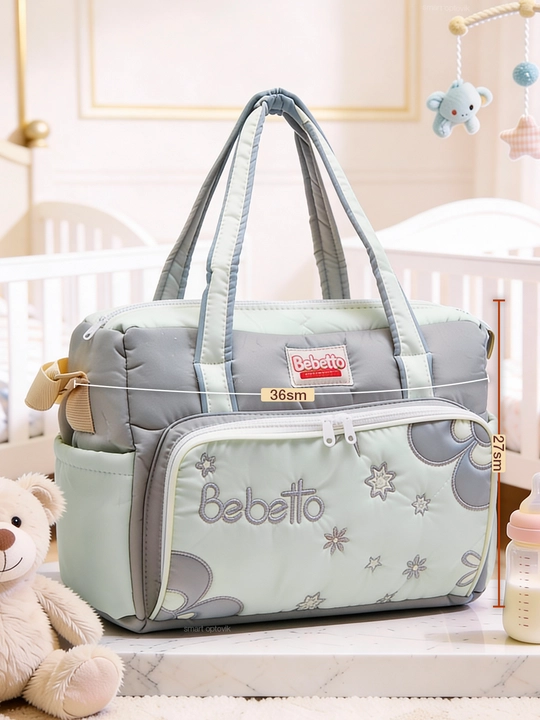Сумка в роддом Bebetto, для мамы и ребенка, большая, до 20 кг, много отделений