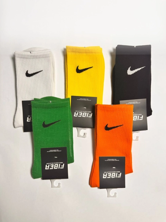 Paypqlar, oq paypoq NIKE, uzun paypoq, rangli NIKE paypoq