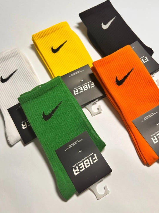 Paypqlar, oq paypoq NIKE, uzun paypoq, rangli NIKE paypoq