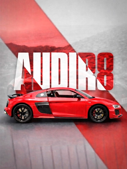 Машинка металлическая Audi R8 — ROYALKI-FEW