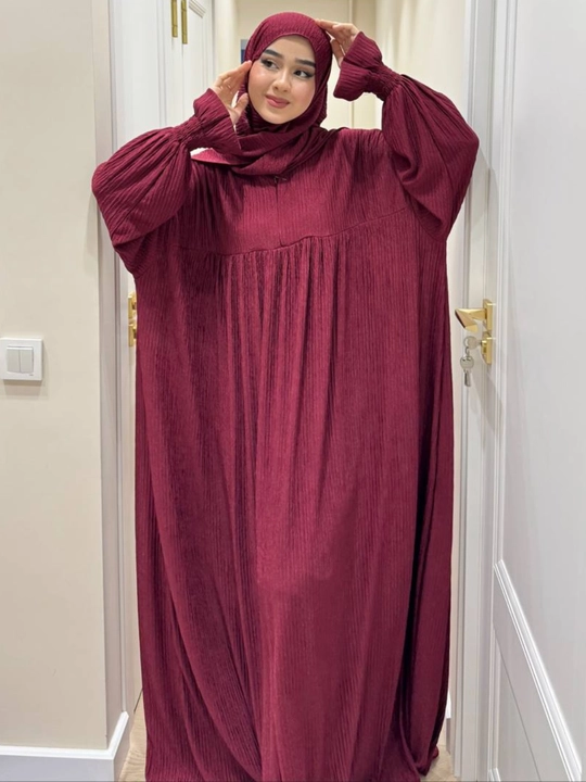Hijob, abaya, chimor, sharfli ko‘ylak, namoz ko‘ylagi, namozquti, katta o‘lcham 48-58