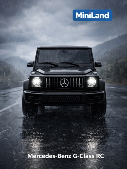 95800, MERCEDES-BENZ, коллекционный автомобиль, металлическая отделка, звук, свет — ML2026-MINILAND654848654321