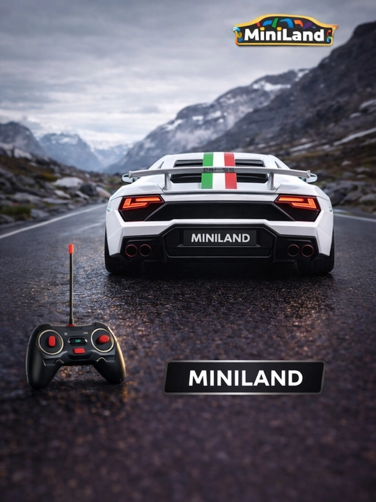 4, LAMBORGHINI, Kollektsion avtomobil, bezak, ovoz, yorug'lik, pult