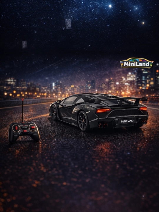 Kollektsion avtomobil Lamborghini,  bezak, ovoz, yorug'lik, pult