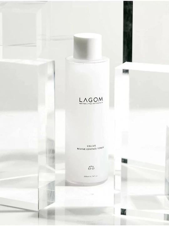 LAGOM Cellus Revive Essence Toner, 200 мл, глубоко увлажняющий тонер с аденозином