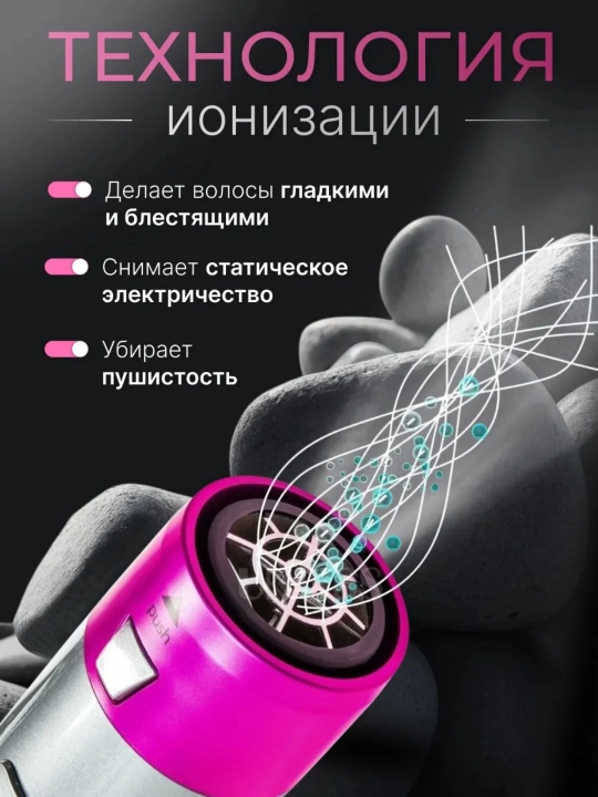 Фен-стайлер Dyson 5 в 1 для всех типов волос — сушка, укладка, выпрямление и объем