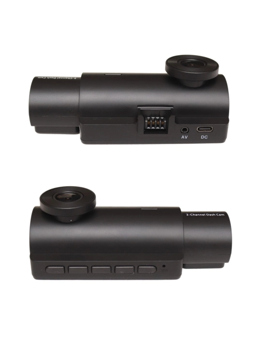 Camshel Smart Trio GPS videoregistratori, infraqizil yoritish, Wi-Fi, uchta kamera bilan