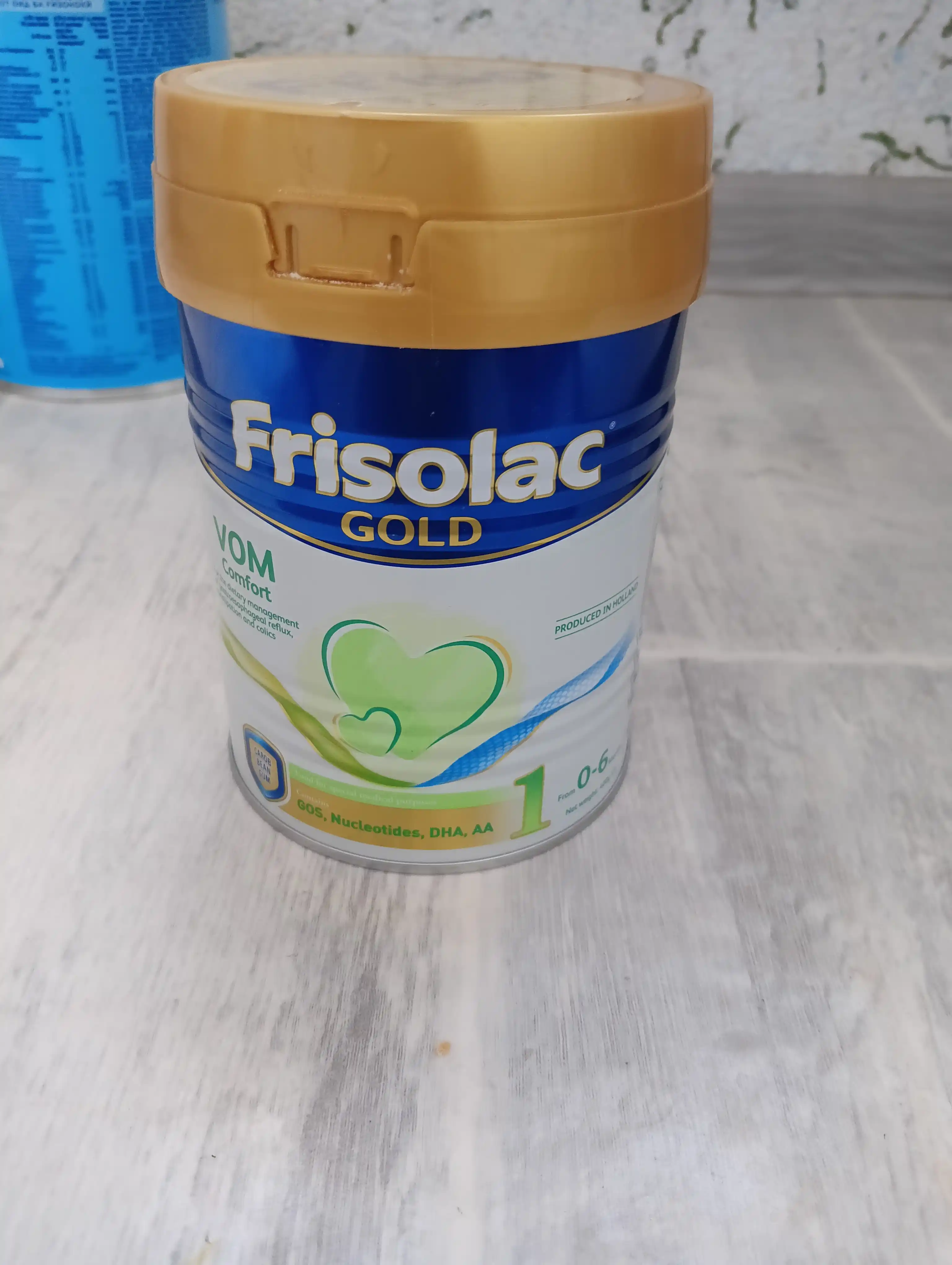 Bolalar aralashmasi Frisolac Gold Vom 1 Comfort, 400 gr