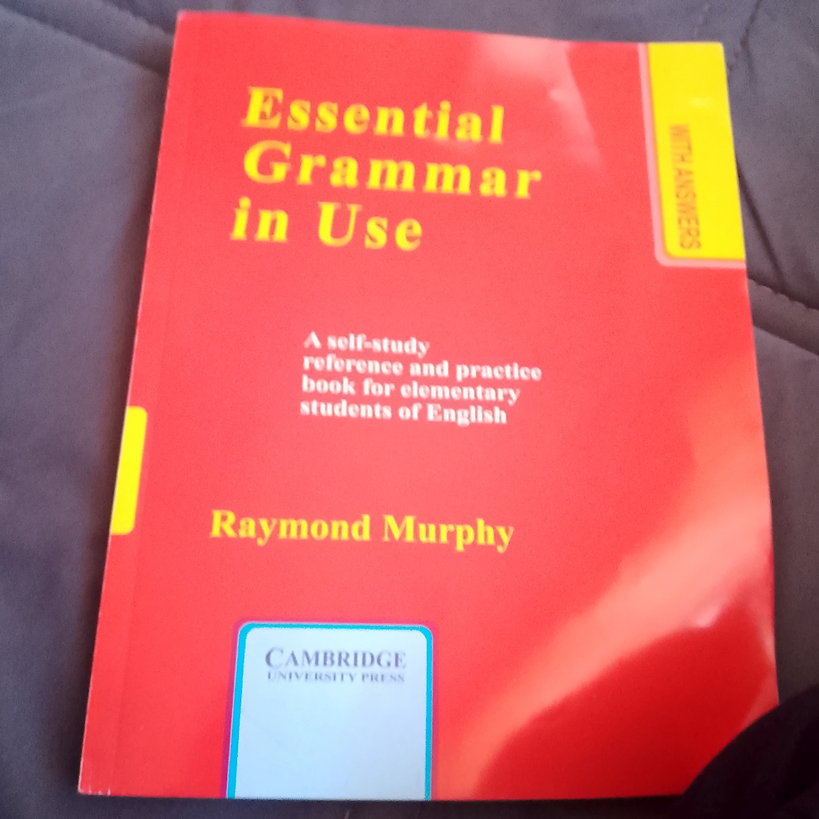 Essential Grammar in Use qizil/ko'k Raymond Murphy A4