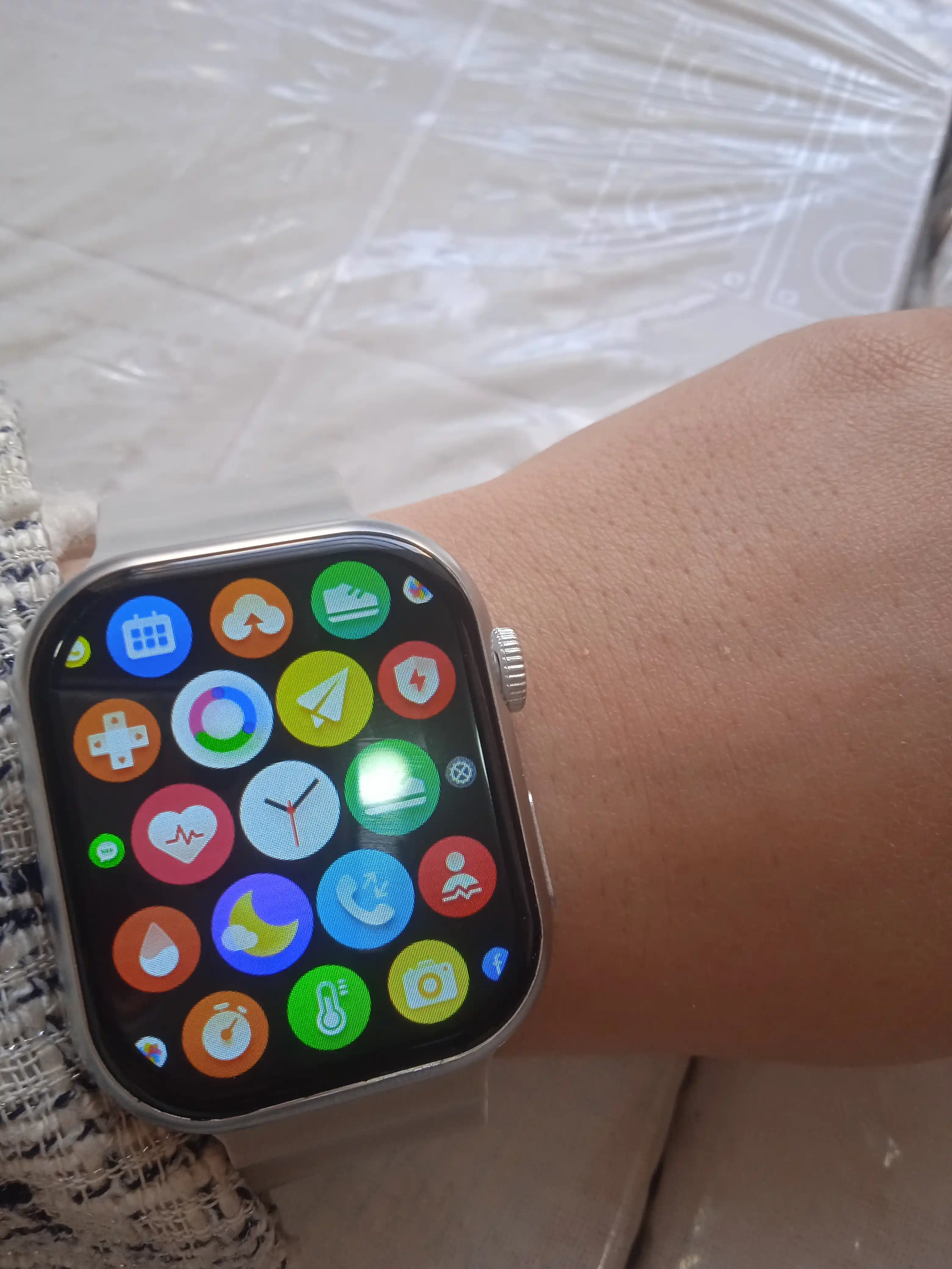 Aqlli soat Smart Watch U2 Pro Series 10, Android va iOS uchun, simsiz quvvatlash