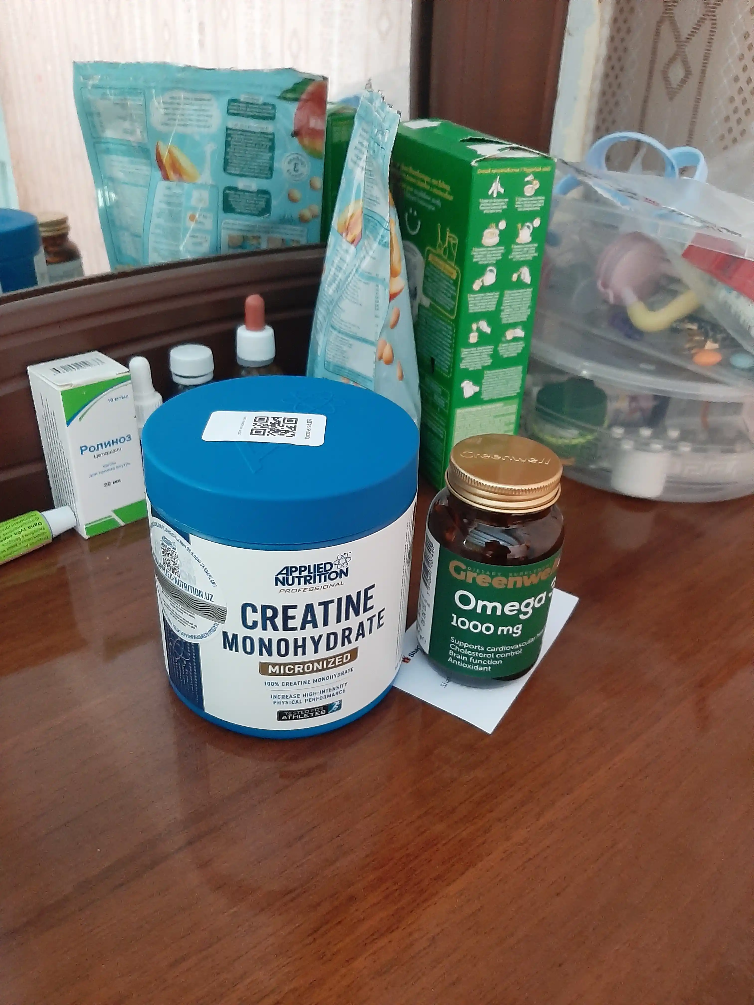 Aplied Nutrition Creatinem, 250г со вкусом и без вкуса 