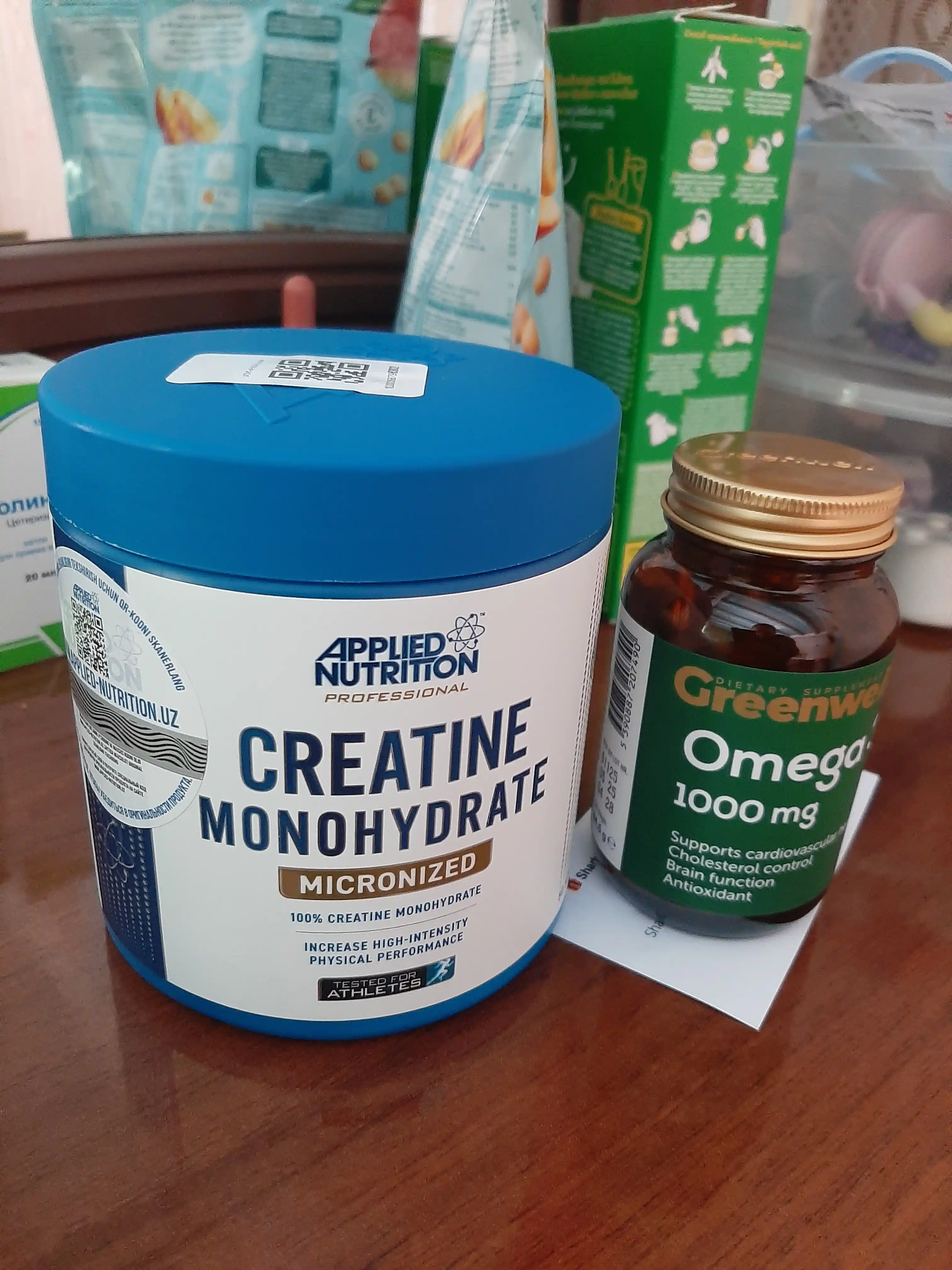 Aplied Nutrition Creatinem, 250г со вкусом и без вкуса 