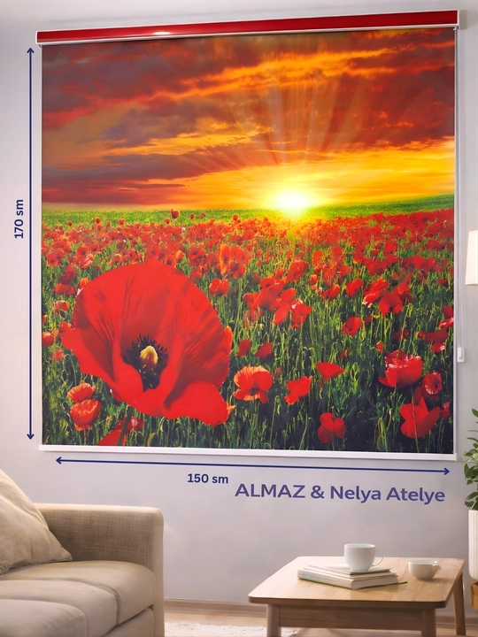 Bolalar uchun 3D Foto Jalyuzi  (1.50 × 1.70 m) - 