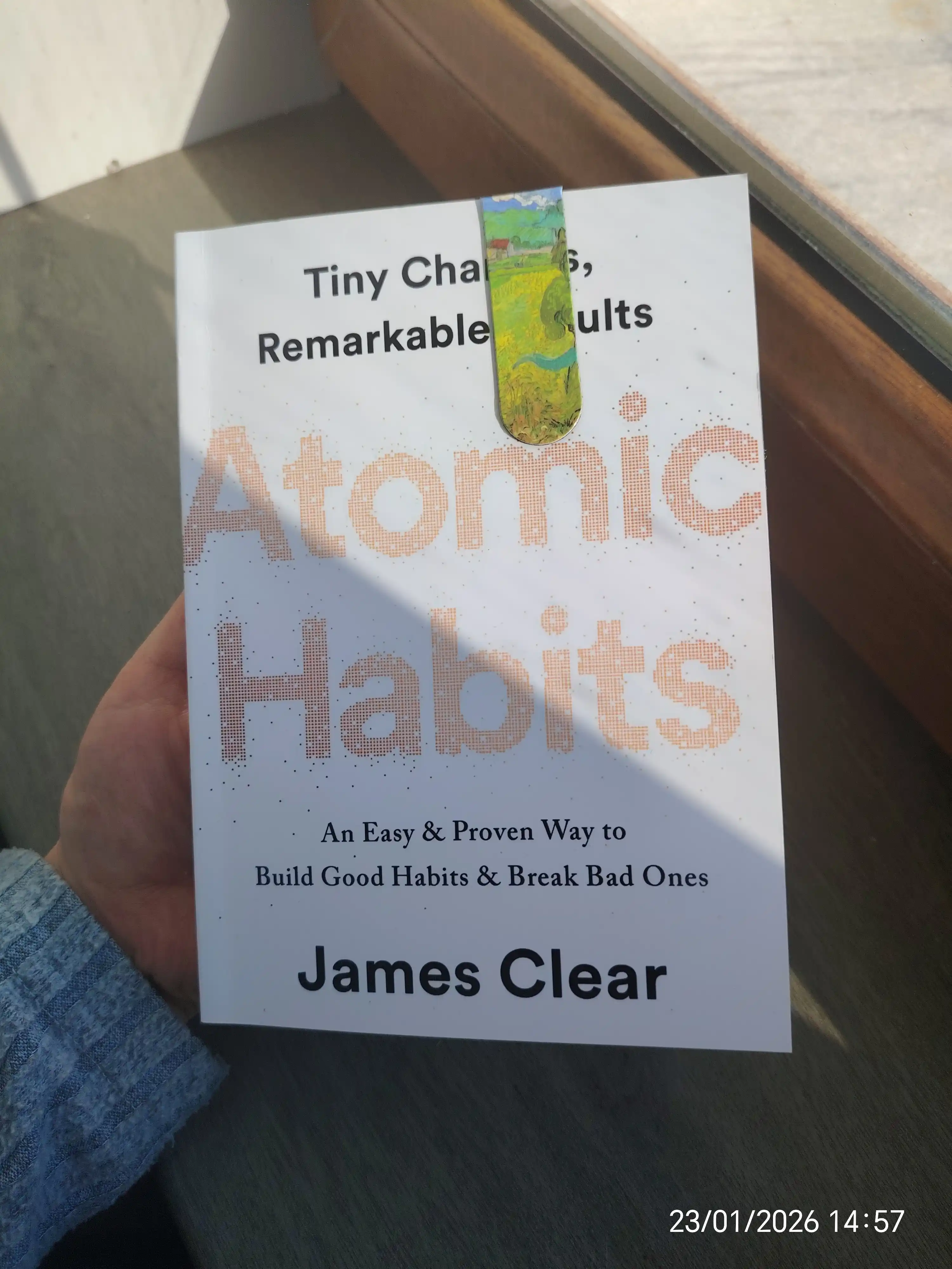 Atomic Habits, Atom odatlar, James Clear