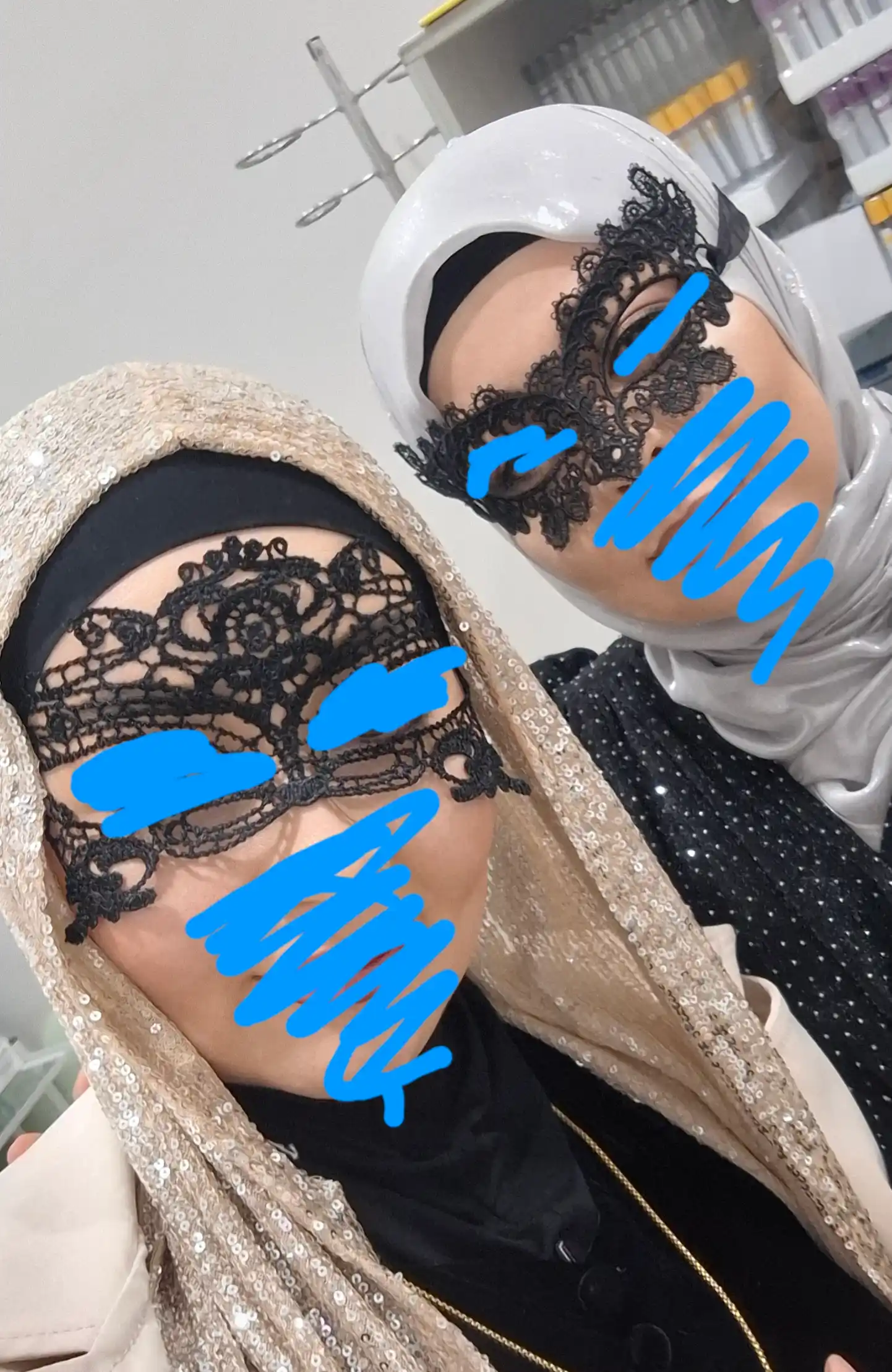 To‘qilgan to‘rli niqob