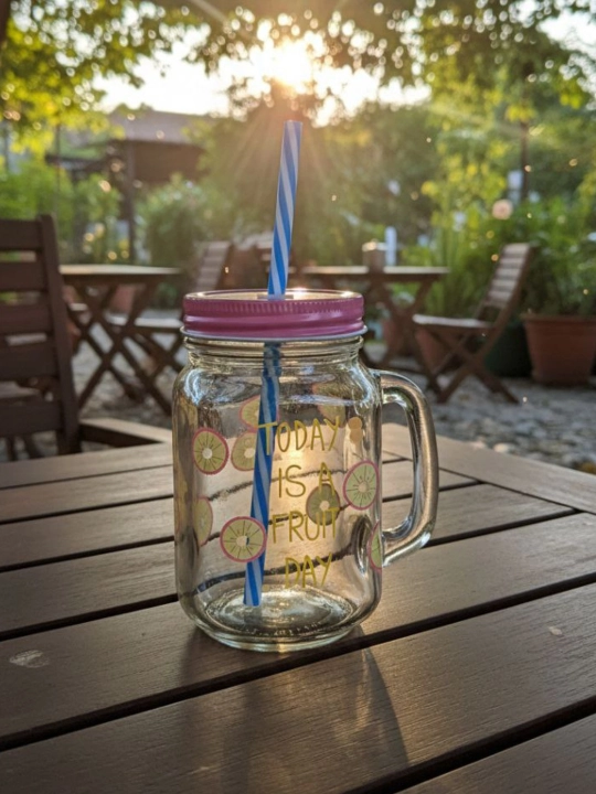 Qopqoqli, trubkali shisha bakal - 