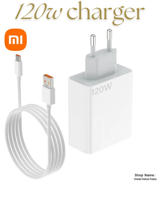 120W / 67W / 33W Charger — tezkor zaryadlovchi adapter telefonlar uchun - 