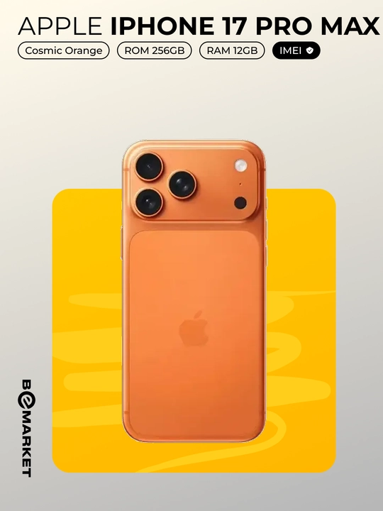 Apple iPhone 17 Pro Max 256GB, SIM + eSIM, IMEI пройден, Гарантия 1 год