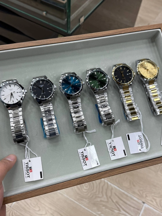 TISSOT klassik qo'l soati, sоvg'a qutisi bilan, siz va yaqinlaringiz uchun