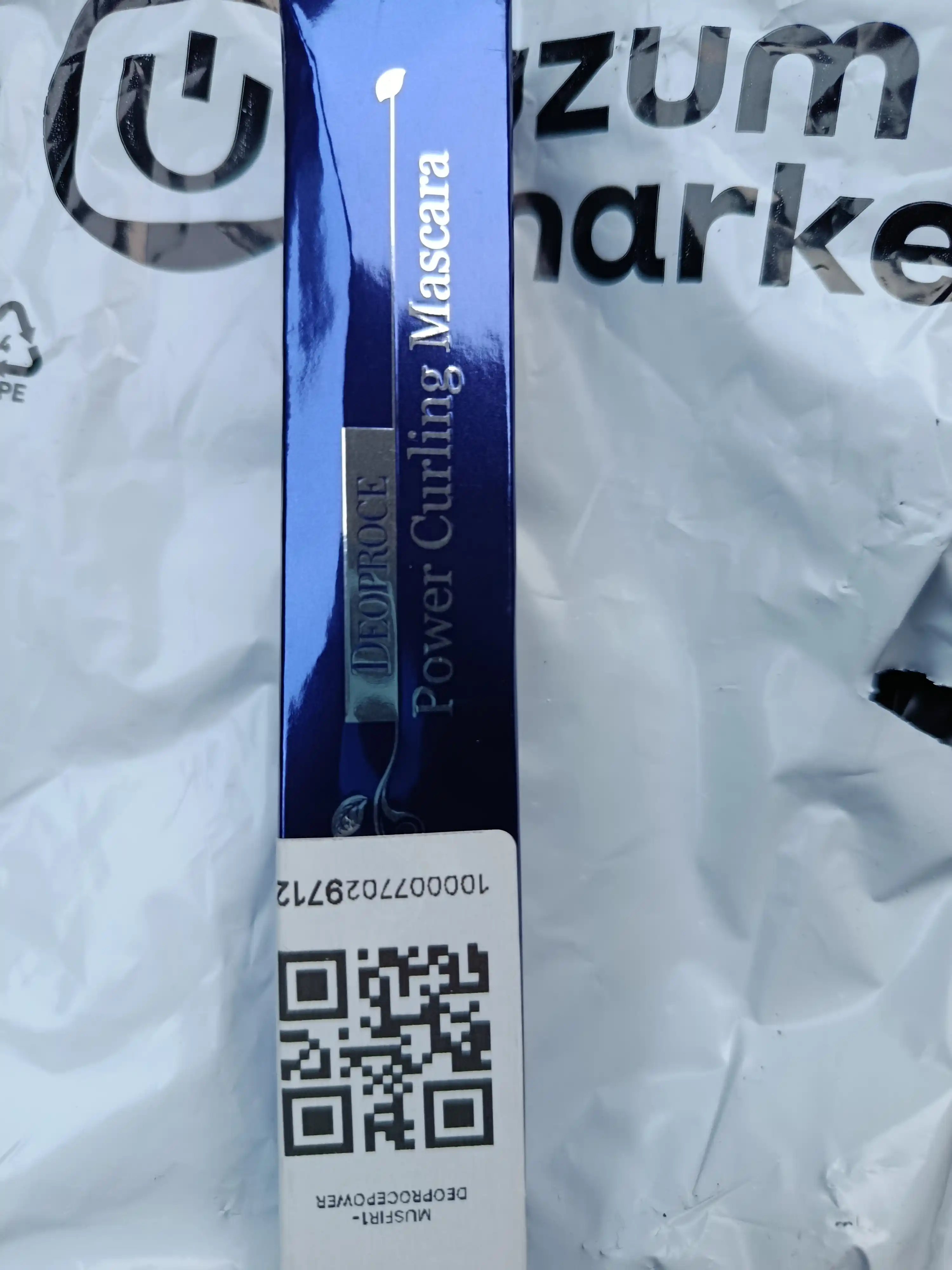 Deoproce Power Curling Mascara – kipriklarni bukuvchi va uzun ko‘rsatadigan tush, 10 ml