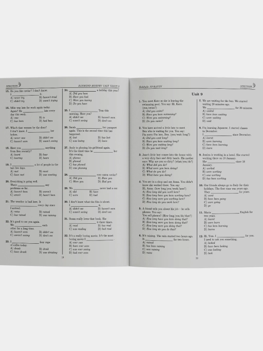 Raymond Murphy. Unit tests 2. Testlar to‘plami