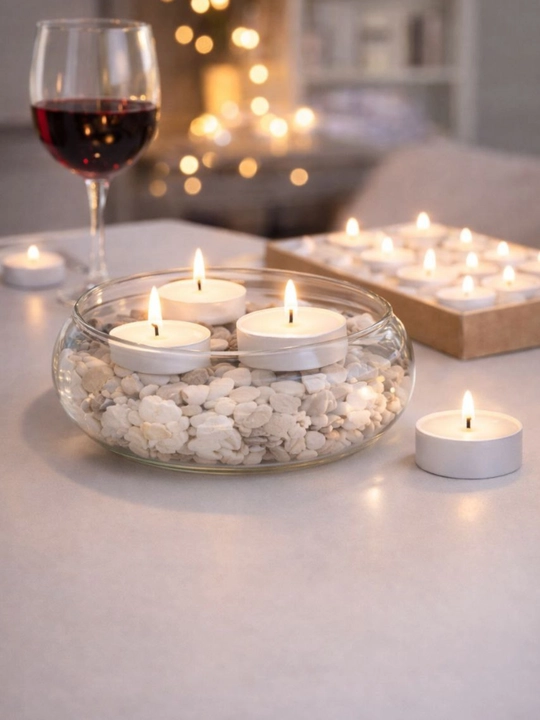 Romantik sham, uy va bayram uchun. Qutisiz, paketda yuboriladi