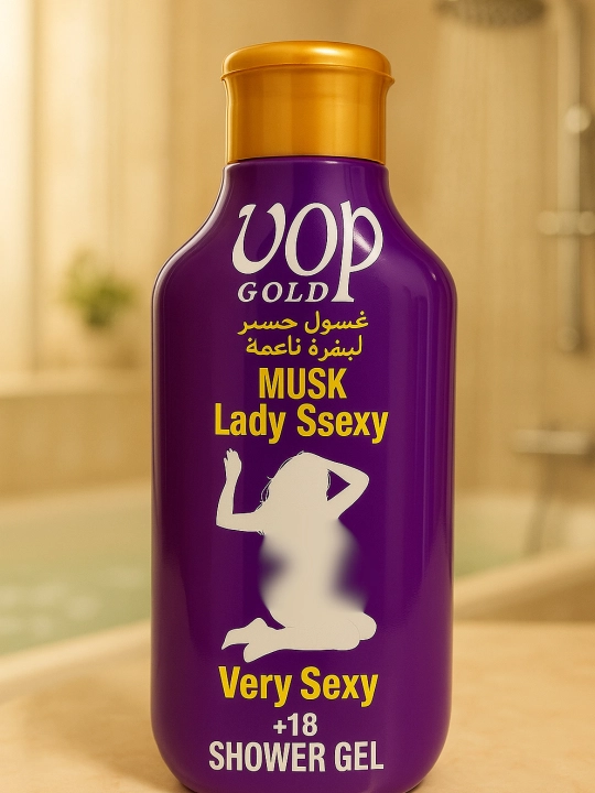 WOP GOLD Musk Lady Seexy – dush geli, 500 ml - 