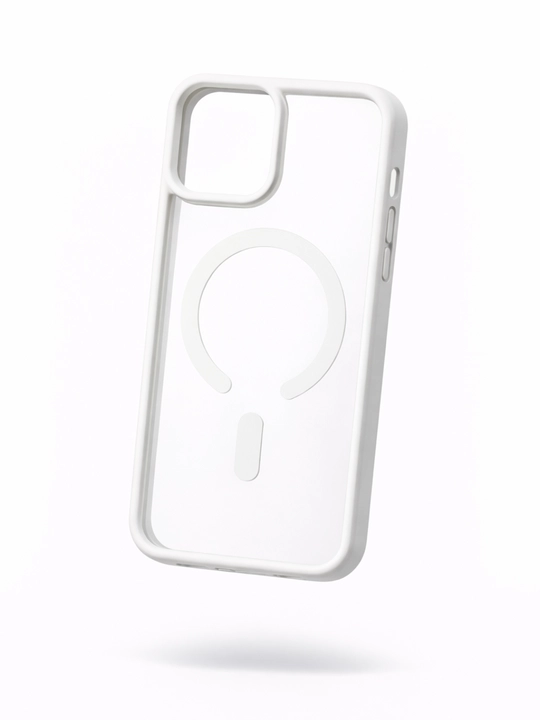 Чехол MagSafe для iPhone 15, 16, 17 Pro / Pro Max с защитой камеры