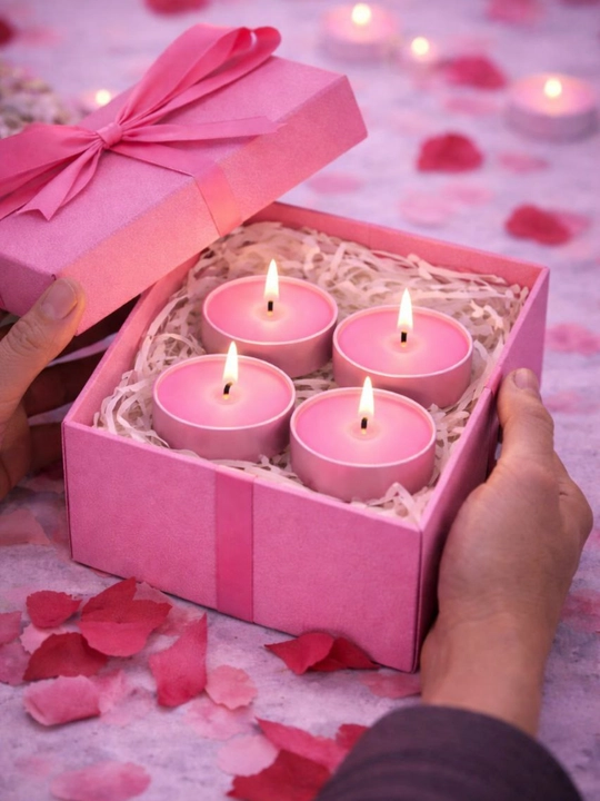 Romantik sham, uy va bayram uchun. Qutisiz, paketda yuboriladi