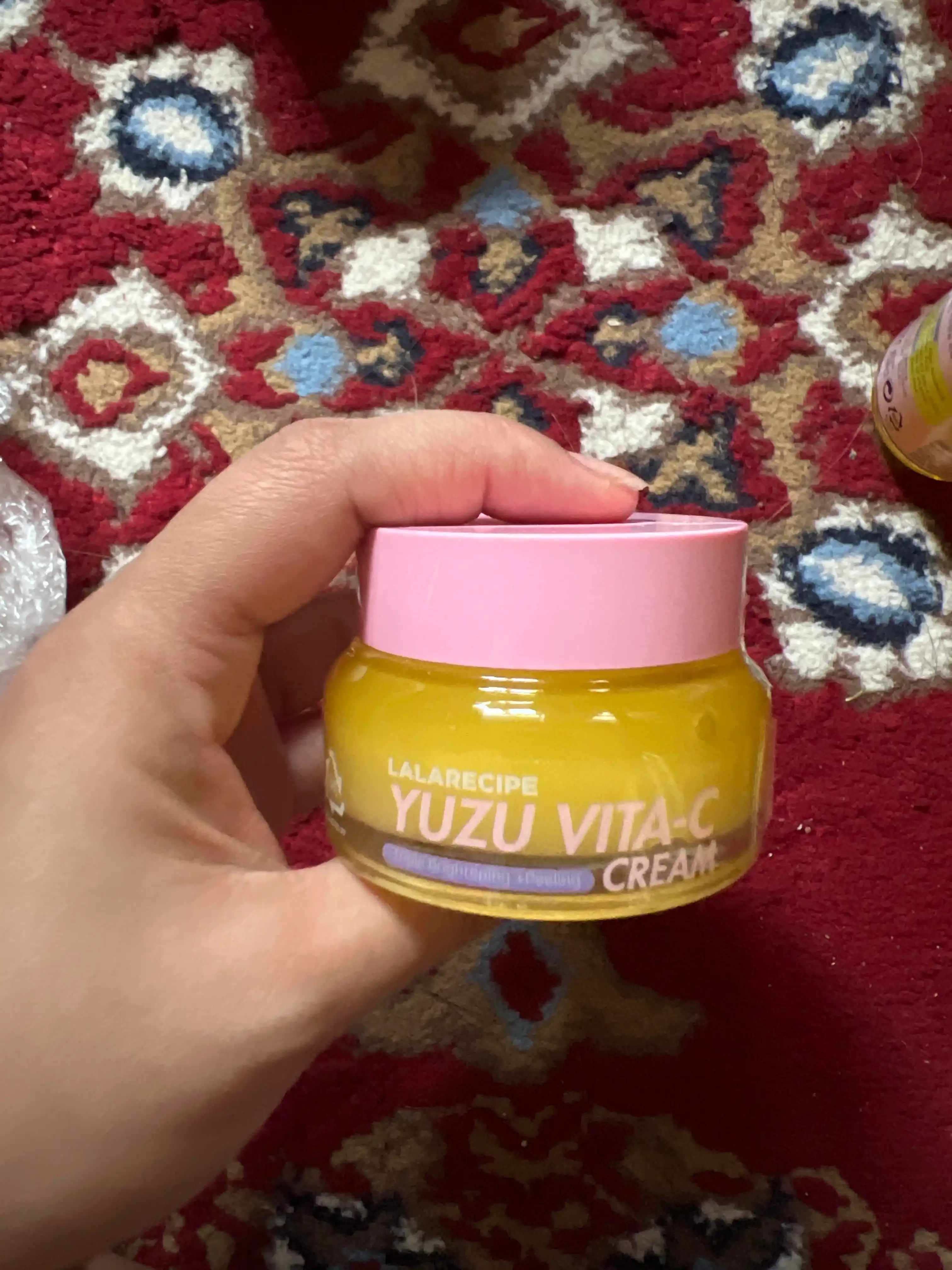 Lalarecipe Yuzu Vita-C крем – осветляющий и увлажняющий витаминный уход