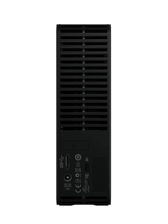Tashqi qattiq disk WD Elements Desktop, 14 TB, 18 TB, 20 TB, USB 3.0, qora
