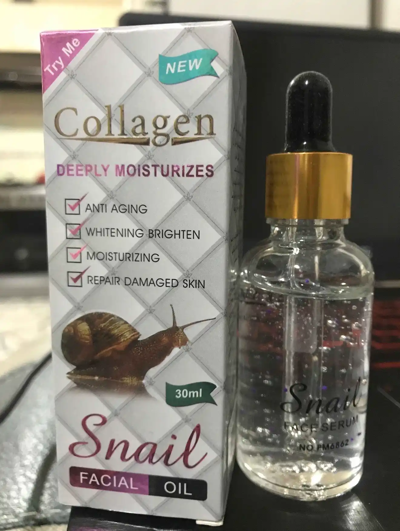 Collagen Baza yuz uchun aknega qarshi oqartiruvchi va qarishga qarshi, 4 tasi 1 da, 30 g